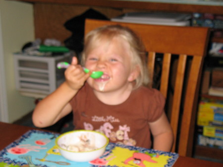 Katelyn & ice cream