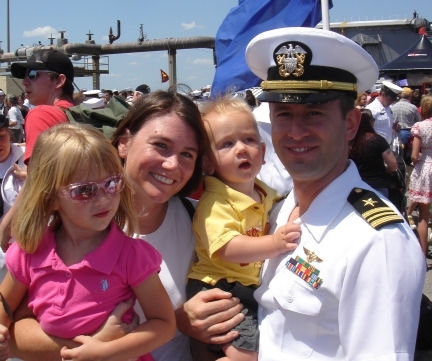 Homecoming from deployment May 2007