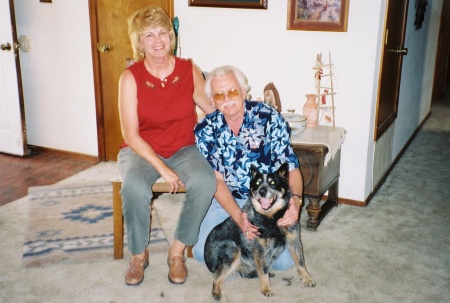 Margaret, Mark and friend