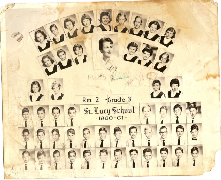 St. Lucys 3rd grade class picture