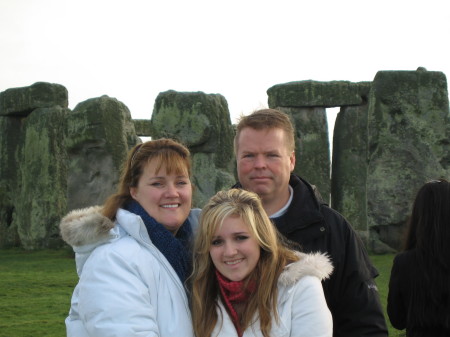 Todd, Jess and I at Stonehenge (Dec. 2006)