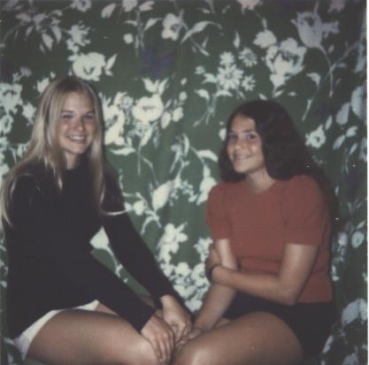 ME AND MY BEST FRIEND DONNA HINNANT 1975