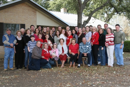 Our big family xmas 2007