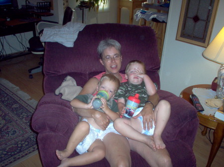 Me and my 2 grandsons