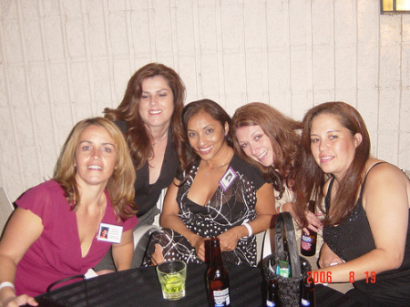 val, monica, jeannette, wendy, me 20 year reun