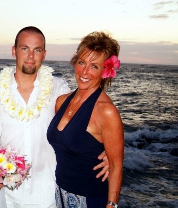 Me with my son Ryan in Hawaii