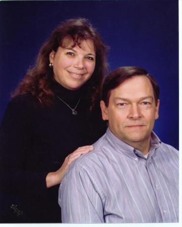 my husband and I in 2005