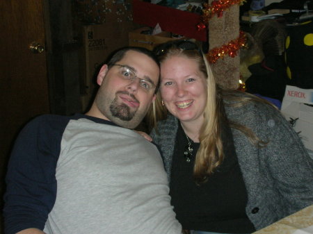 Dan and his fiance, Heather