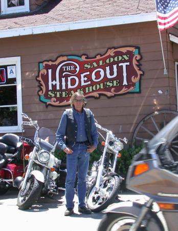 The Hideout  biker bar