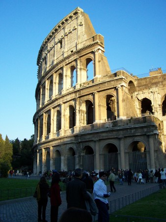 Coliseum in Rome, Italy