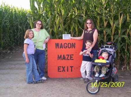 Lathrop Corn Maze 2007