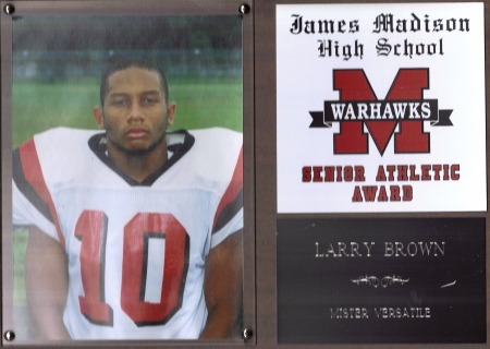 Larry Jr. "following in the Football Tradition" James Madison Football 2000