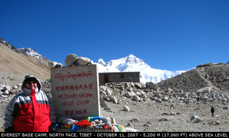 Everest Base Camp, October 2007