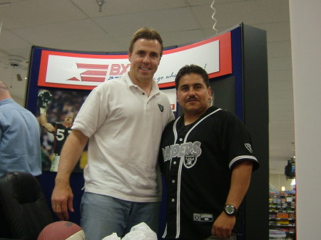 Me and Bill Romanowski SEP 07