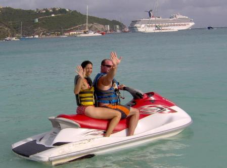 Al and Claudia 2007 St. Marteen