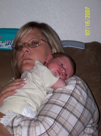 Myself with grandson Brandon 2007