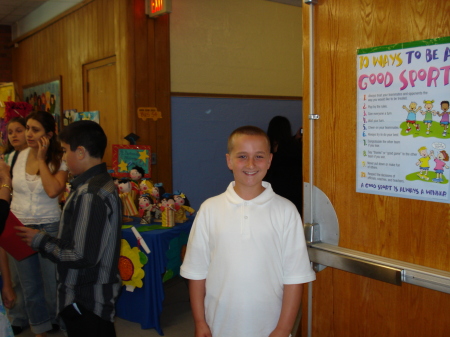 Tommy's Elementary School Graduation, June, 2007