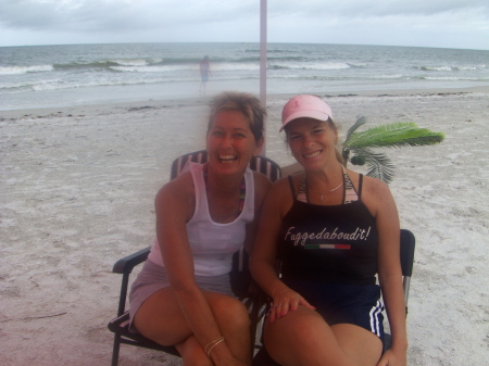 Me and my friend Linn Redington Beach