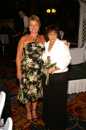 Yvonne and I at my daughters wedding in July
