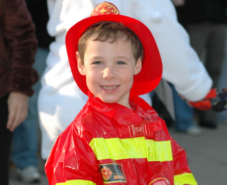 Our Fire chief, Mike