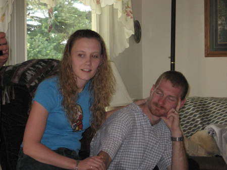 My daughter and son in law, Krystal & Jeff  (2006)