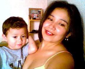 MY BABY CHRISTIAN AND ME