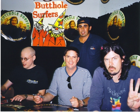 Hanging with the Butthole Surfers