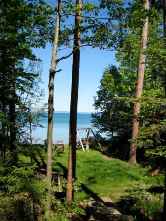 View from the lake house