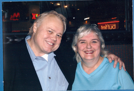 Me and Louie Anderson in Vegas