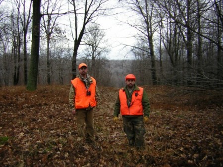 deer season me and Rob