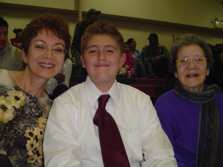 Mom, Matthew and Grandma