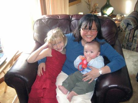 Cleary with my sister, Megan and my nephew (cutest baby in the world!) Mason