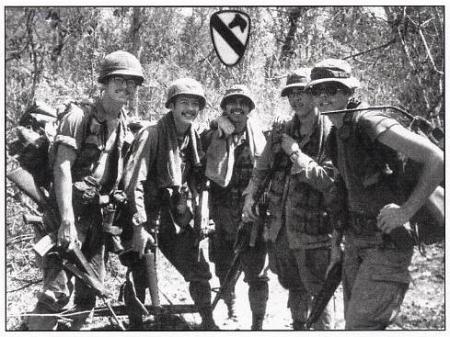 My infantry squad in Vietnam, April 1972