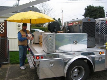 alum. welding bed, cost more than $3500.00