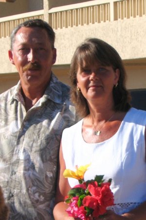 My husband Mark and I - Mexico 2007