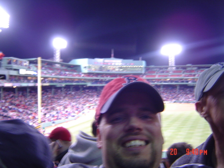 last visit to Fenway to see the sox play the suck yankees. flew from Texas to see this game