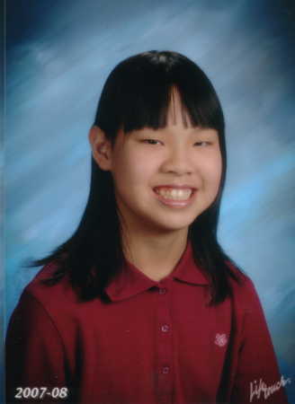 Jamylyn's homeschool picture, 2007-2008, 6th grade