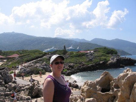 Linda's visit to Labadee, Royal Caribbean's
