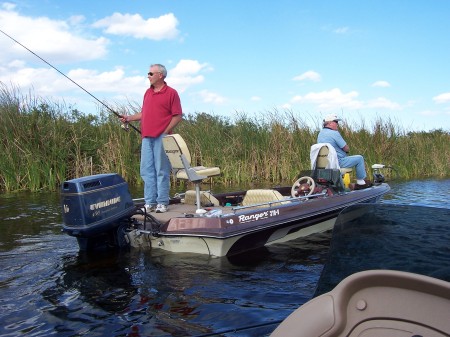 Jim Hunt in my boat Florida,
