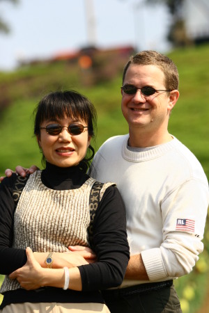 Mu-Yi & I in Taiwan -- Feb., 2006