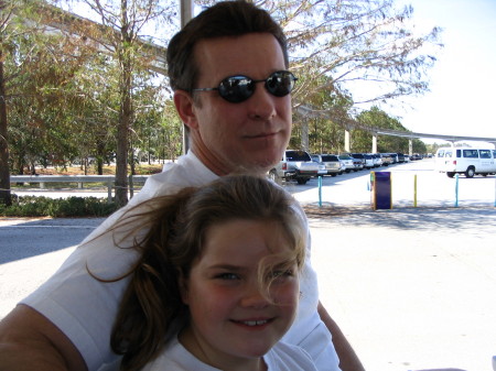 My daughter Emily and me in Disney