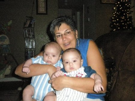 Grandma and the Twin Grand Babies Joe and Jon
