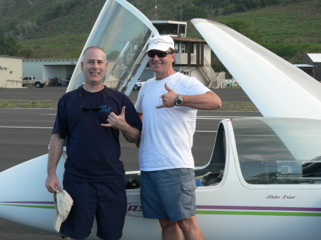 Flying gliders on Oahu