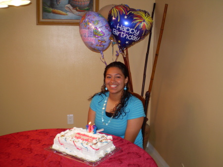 my pa celebrating 18th bday!!.