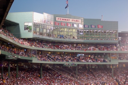 Fenway Park before the 2007 World Series victory