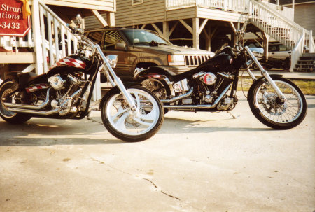 johnny's 107 iron horse & carl's 113 custom