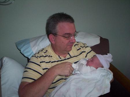 Me and my brandnew granddaughter Makayla