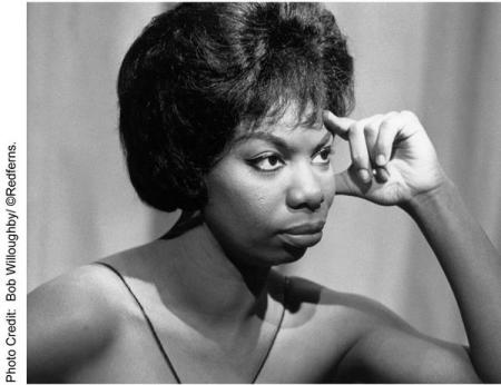 Nina Simone...awesome singer!