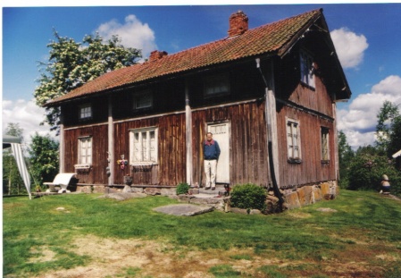 Larry in Norway at the family farm - Högbakken