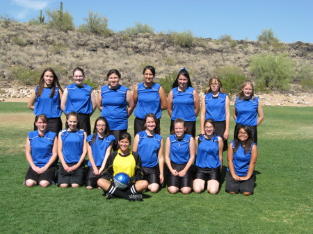 My Middle Daughter and They Soccer Team